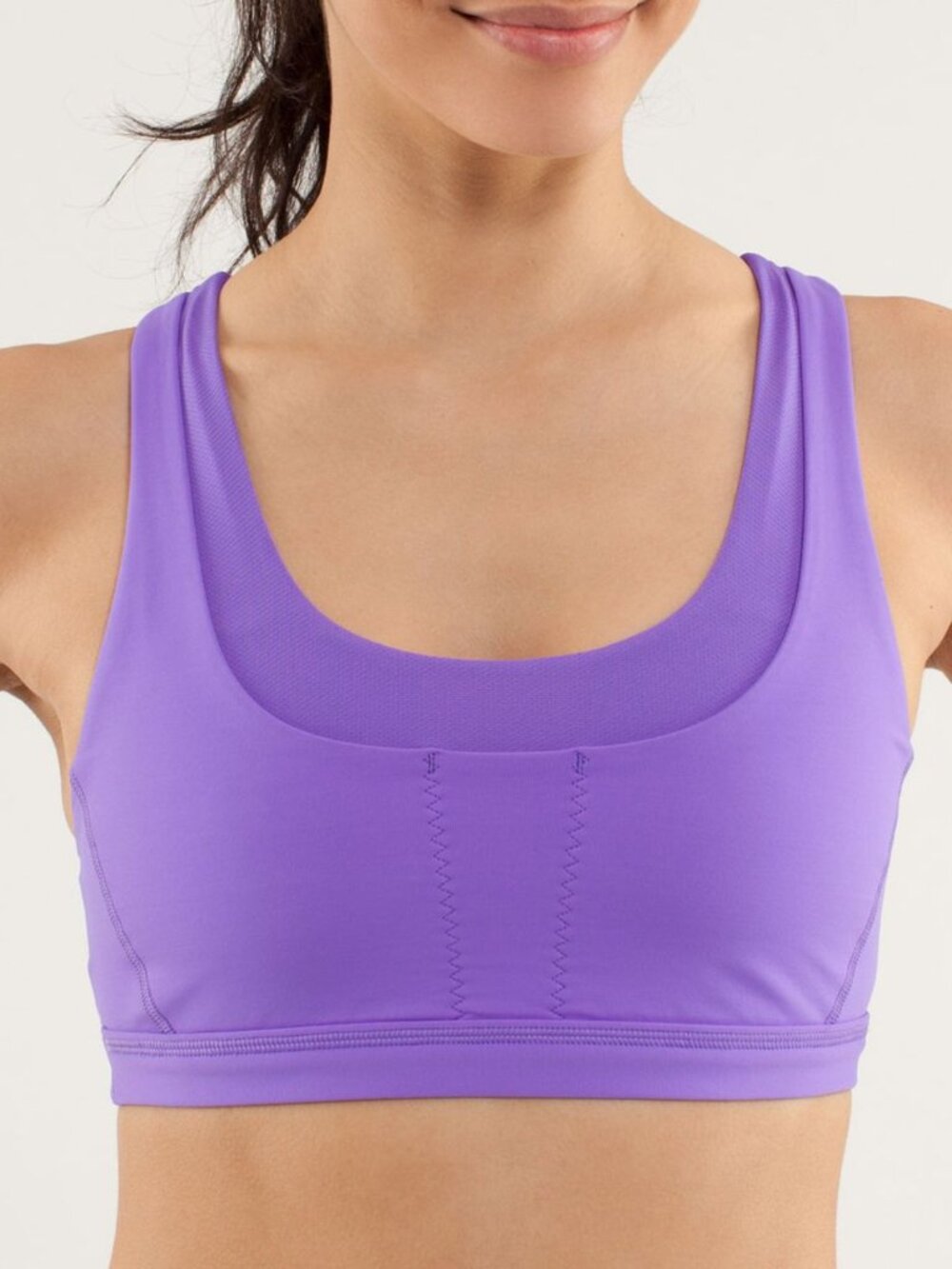 Lululemon Purple Luxtreme Cross Strap Stuff Your Bra
